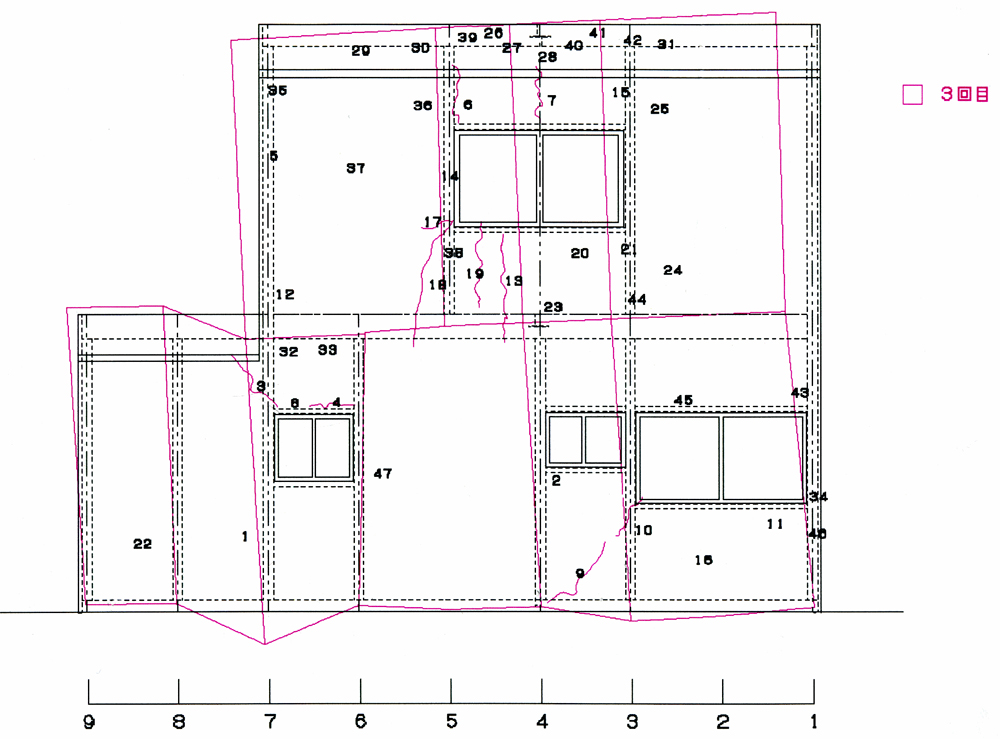 解析図（第1回実験）